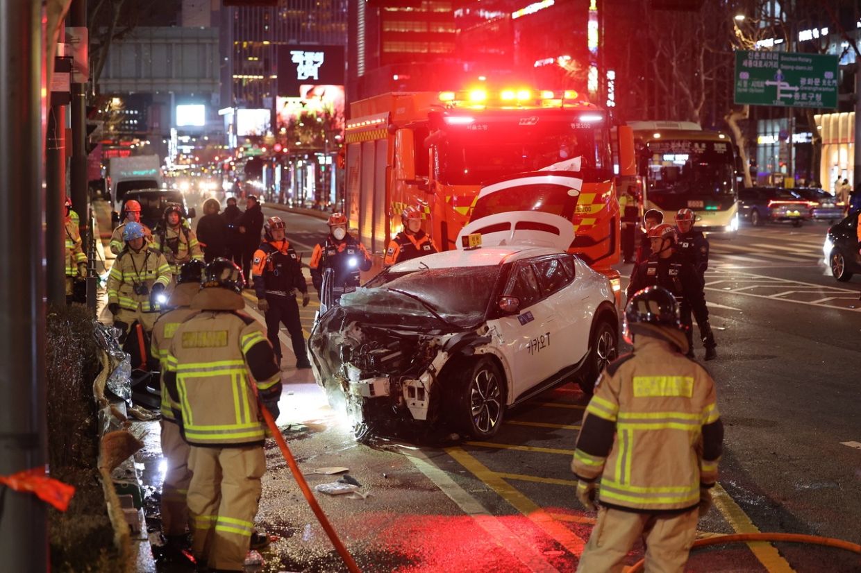 Taxi driver in South Korea found to have taken cold medication before fatal crash