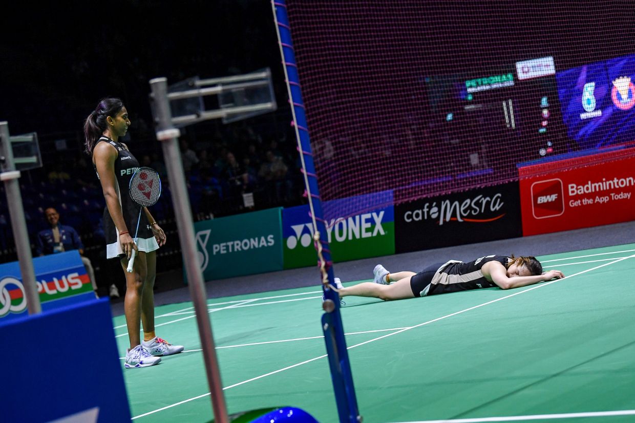 Pearly-Thinaah's home charge cut short after losing to Indonesians