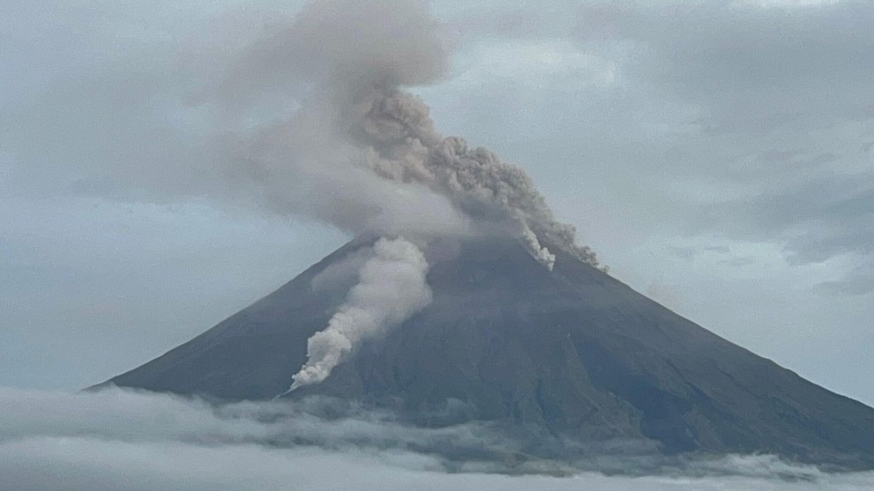 Philippines evacuates 3,000 people after activity increases at Mayon Volcano