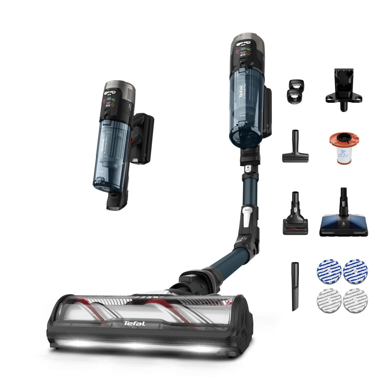 Keep your home spotless with Tefal, available in various models.