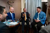 Anwar receives courtesy call from ex-Gunners star Ozil, Erdogan's son in Istanbul