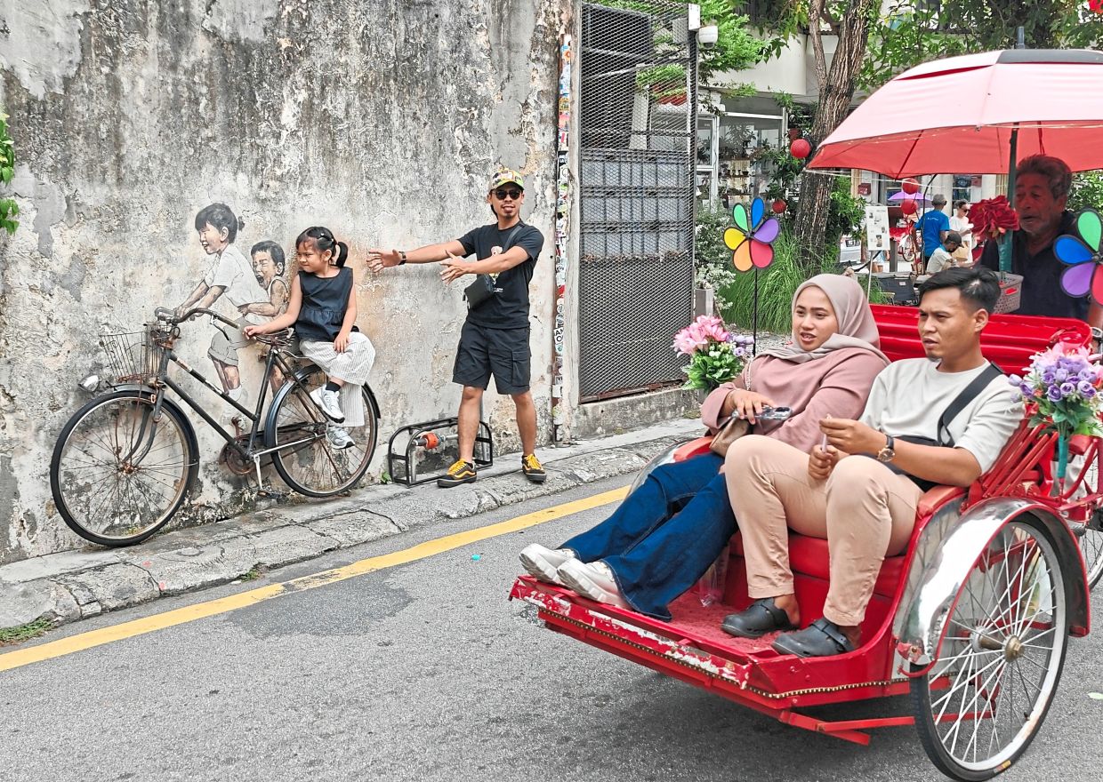 Penang’s unique charm draws tourists