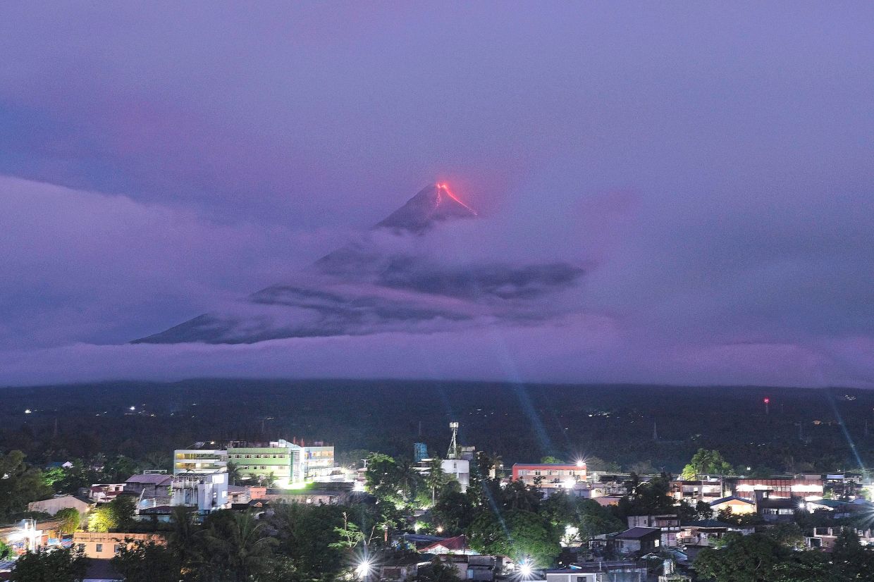 Volcano resuming activity