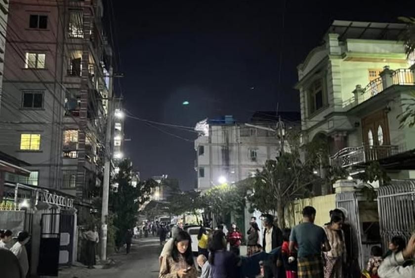 Earthquake in Myanmar felt in Mandalay, Pyin Oo Lwin and Sagaing