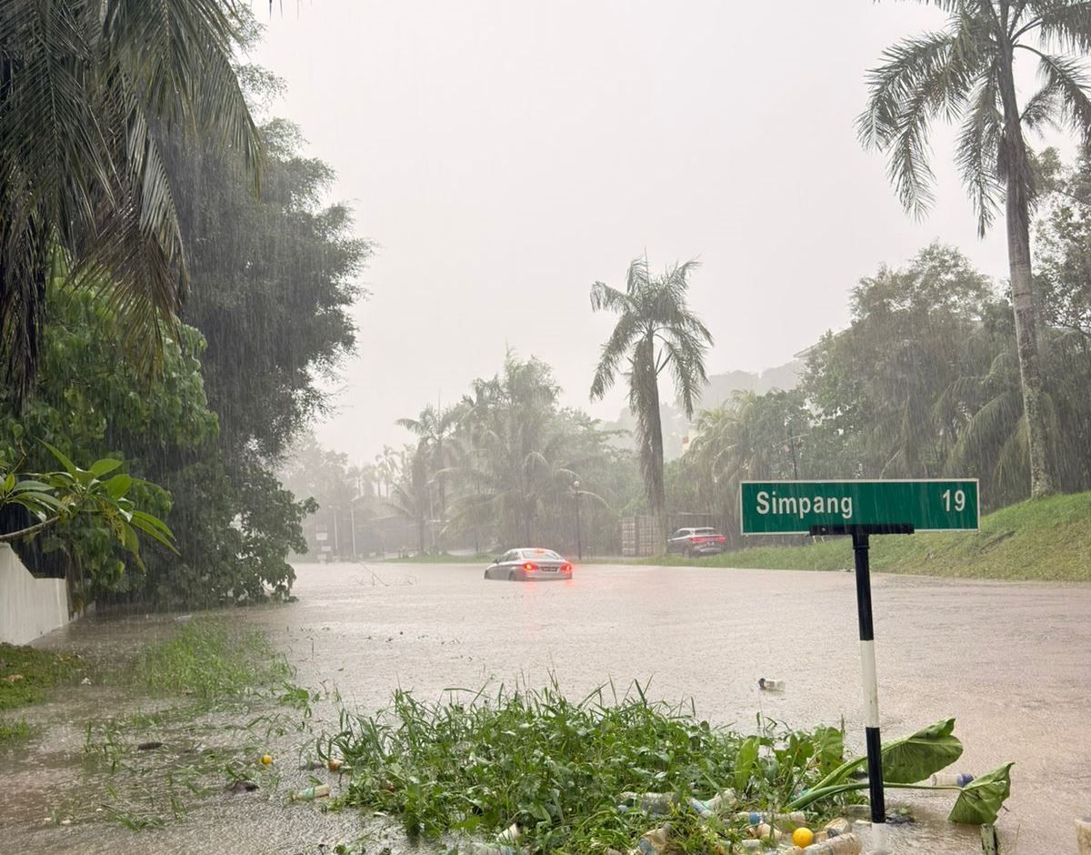 Flash floods reported across Brunei following prolonged heavy rain