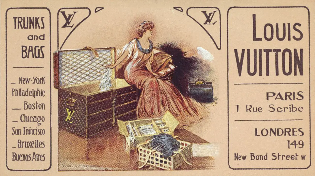 1931年 L'ILLUSTRATION “LOUIS VUITTON”広告 An iconic emblem in the fashion world celebrates 130 years | The Star