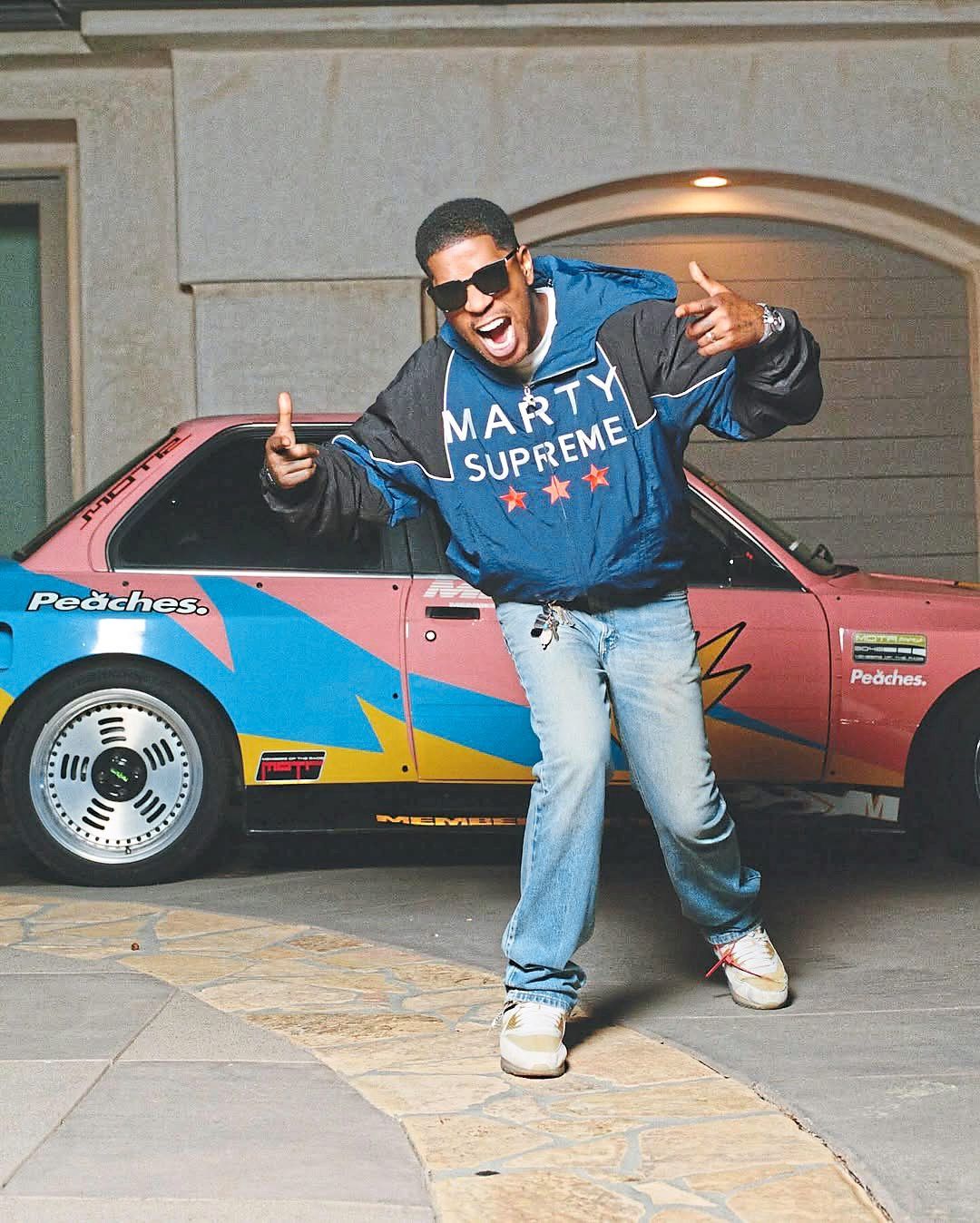 The jacket emblazoned with the film logo is now a viral item, where celebrities flaunt it in public. Photo: Instagram/Kid Cudi