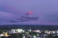 Volcano resuming activity