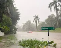Flash floods reported across Brunei following prolonged heavy rain