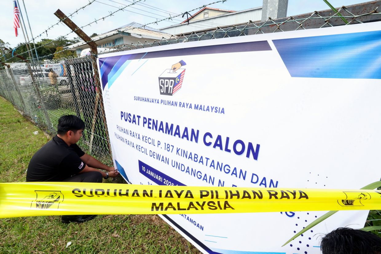 Kinabatangan, Lamag by-elections: Temporary road closures around nomination centre