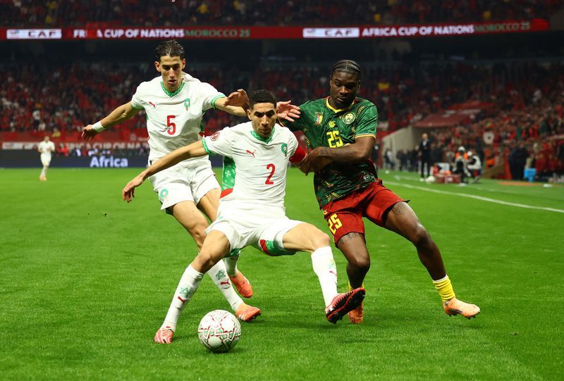 Soccer-Morocco show their credentials in impressive quarter-final performance
