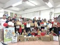 Underprivileged receive care during festive period