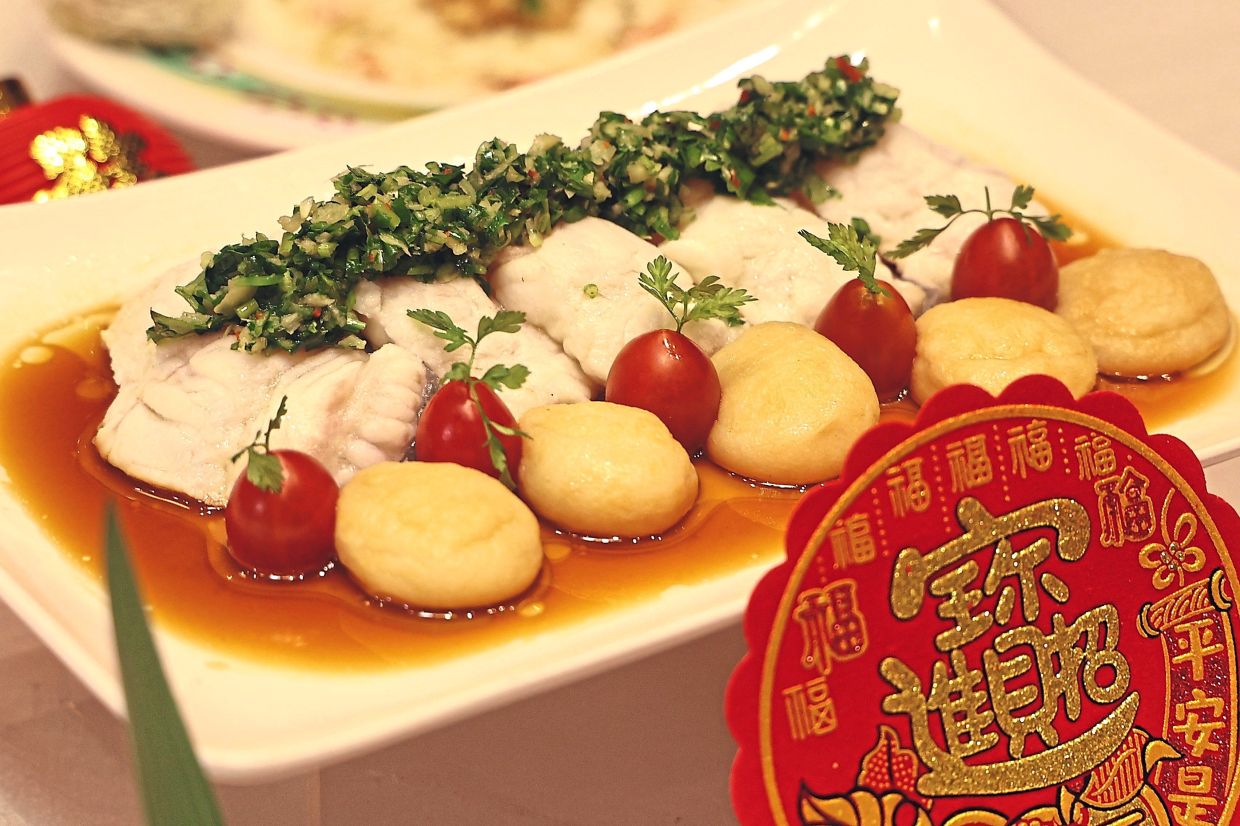 Shunde-Style Steamed Tiger Grouper is fresh and light.