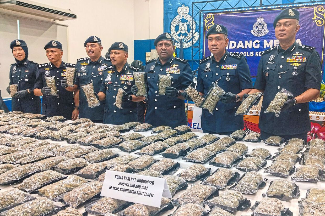 RM1.82mil ganja seized