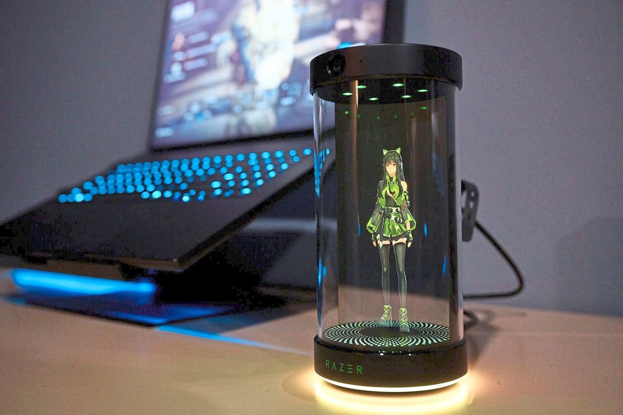 Project Ava is a AI desk companion that could help you get better at gaming. — Bloomberg