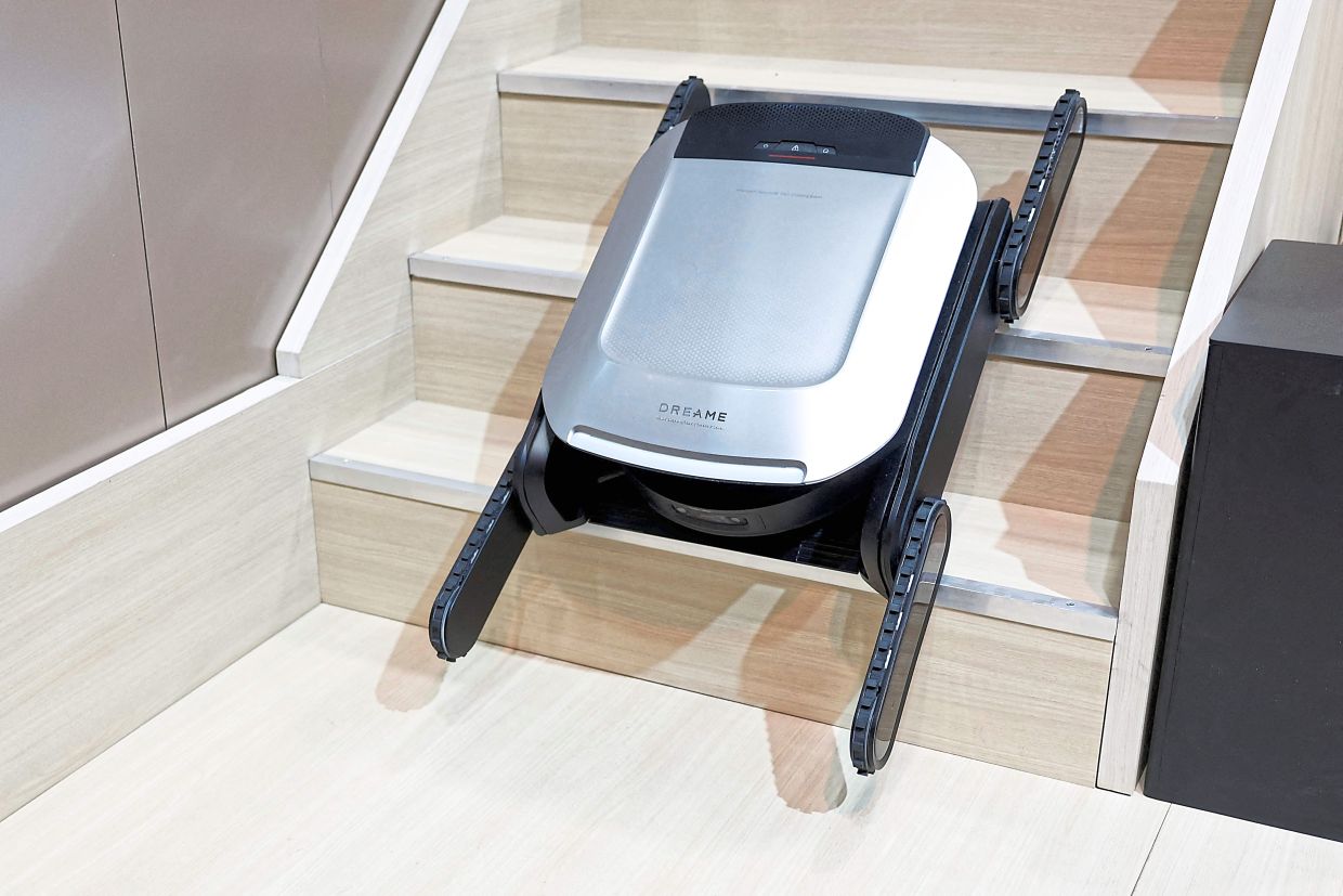 A Cyber X robot in action. — AFP