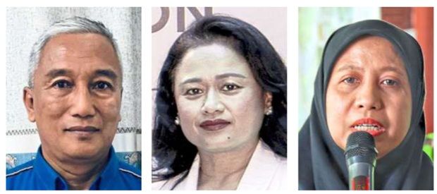 Discipline dilemma: Fouzi, Nawiza and Noor Aishah.