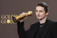 Timothee Chalamet beats Leonardo DiCaprio at Hollywood's Golden Globes