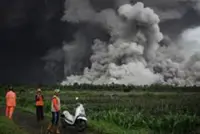Mount Semeru erupts, sending pyroclastic flow five km from peak