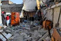 Bride and groom among eight killed in gas cylinder blast at wedding in Pakistan’s capital