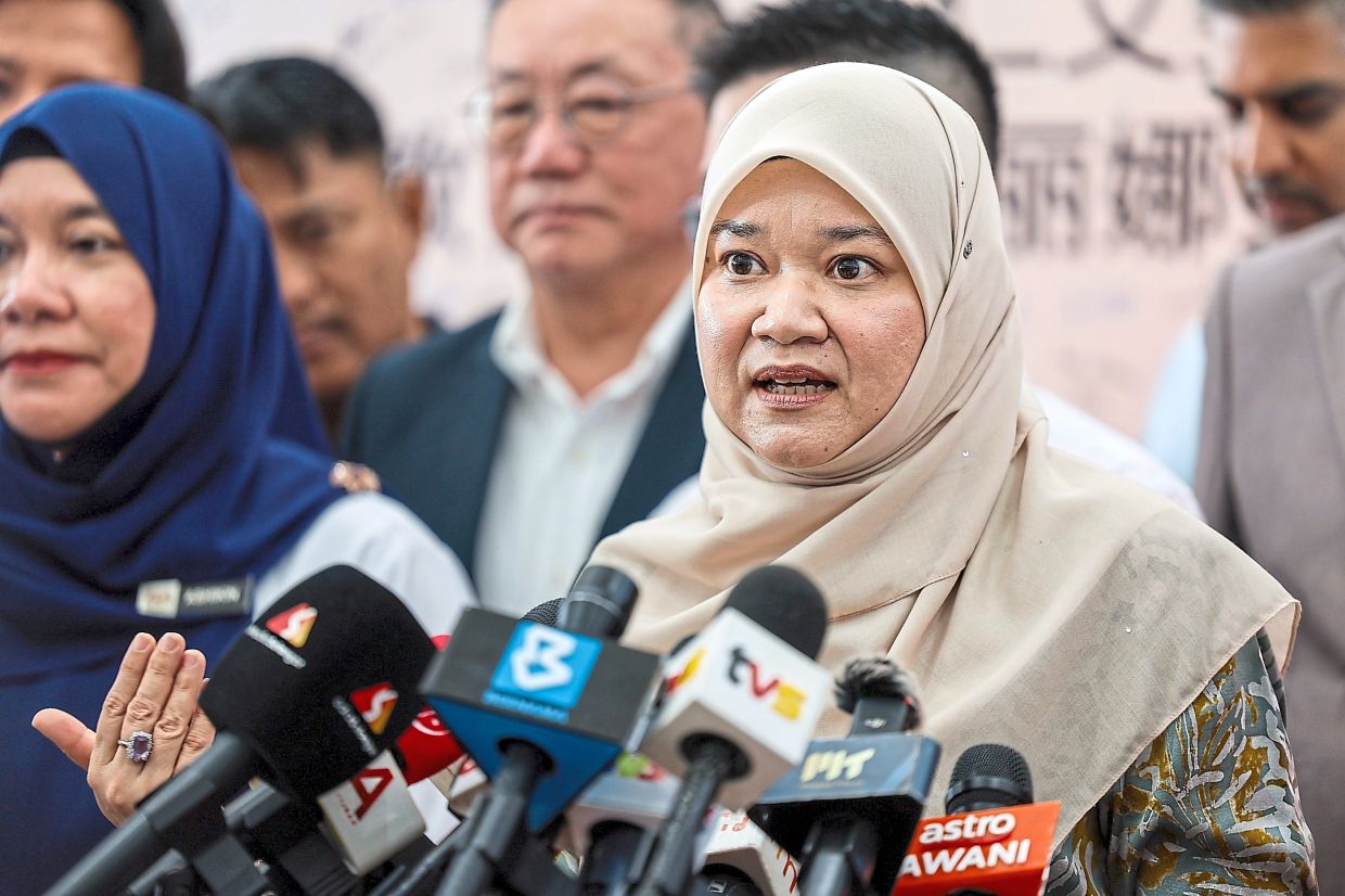 Exam review: Fadhlina says the ministry will consider parents’ views on the abolition of UPSR and PT3, as well as Classroom-Based Assessment performance levels, in its review on reinstating the two national exams. — Bernama