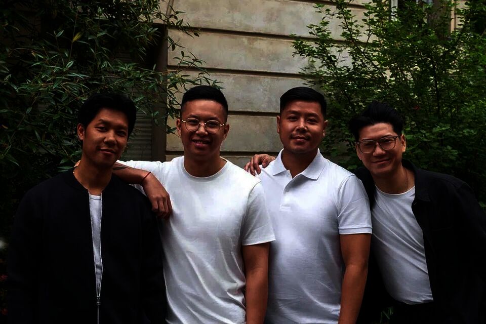Bridging worlds: (From left) Second-generation Vietnamese-Germans Truong, Anh, Son and Tien founded social impact start-up Alma Recruiting in 2024. Alma offers pre-departure and post-arrival support for vocational workers moving to Germany. — The Straits Times/ANN