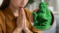 Filipino woman worships green statue for four years, finds out it is animated character Shrek