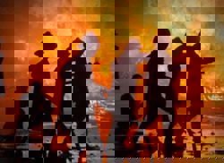 Fire razes five terrace houses in Shah Alam