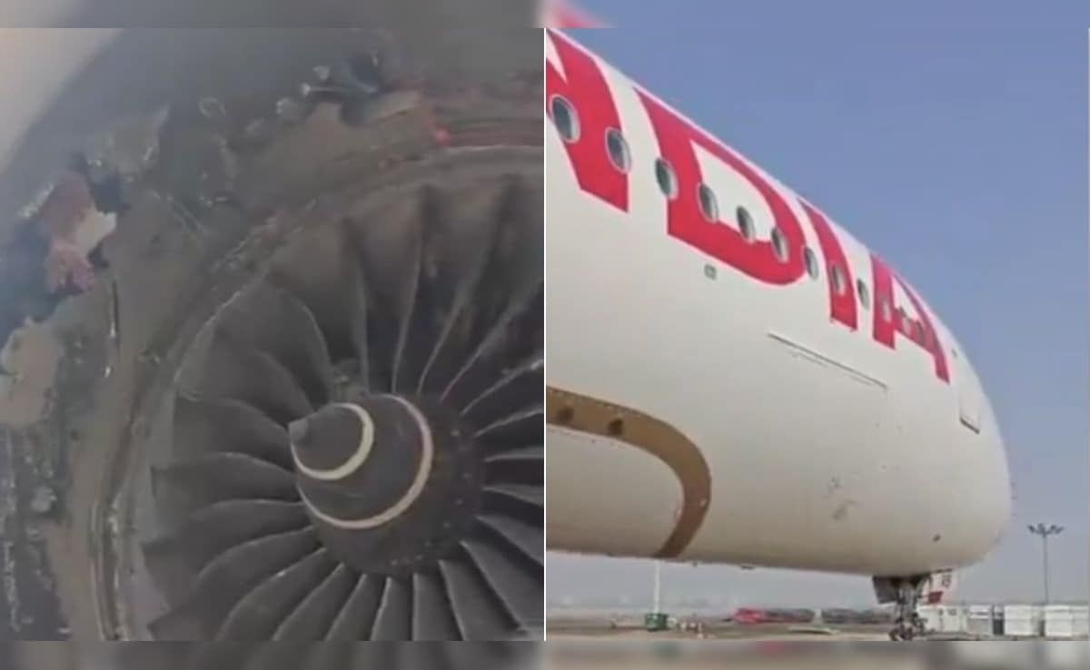 Air India A350 engine damaged after ingesting baggage container