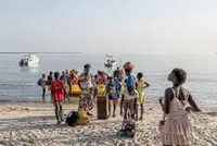 Slowly swallowed by the sea