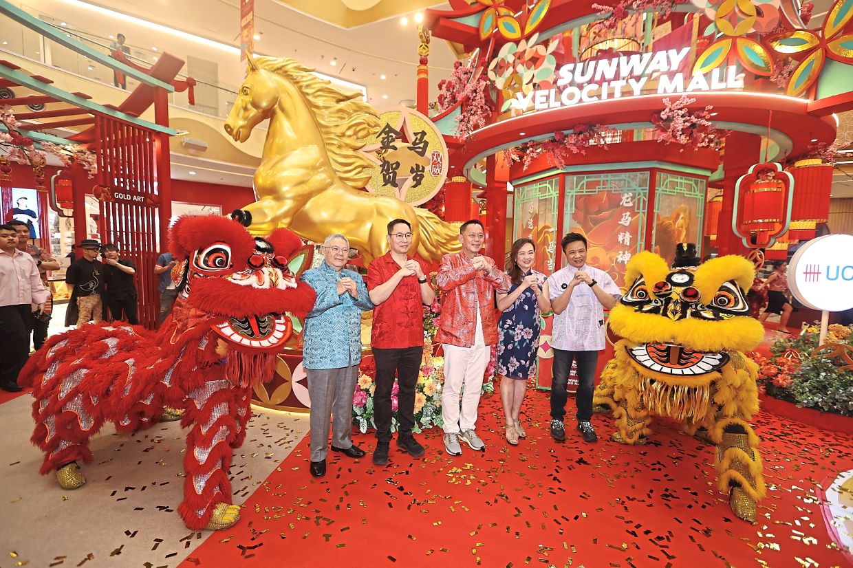 Mall group gallops with the Horse to usher in CNY&nbsp;
