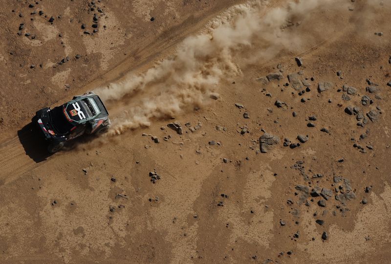 Rallying-Ekstrom wins Dakar stage 11 as Al-Attiyah stays on top