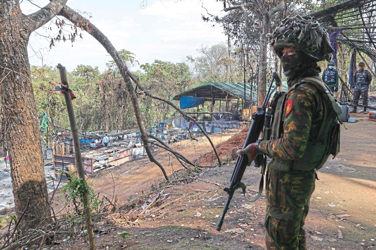 Junta seizes giant jungle meth labs