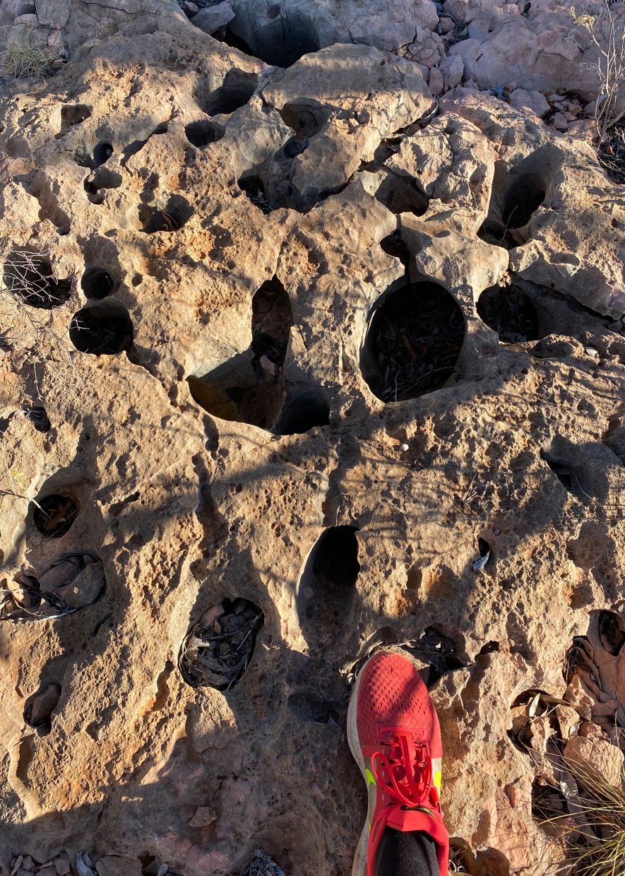A stroll in Australia's impressive Cape Range National Park. — Photo: Stefan Weißenborn/dpa-tmn