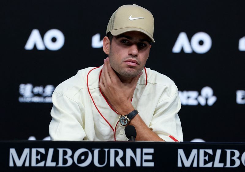 Tennis-Alcaraz focused on career Grand Slam at Melbourne Park after Ferrero split