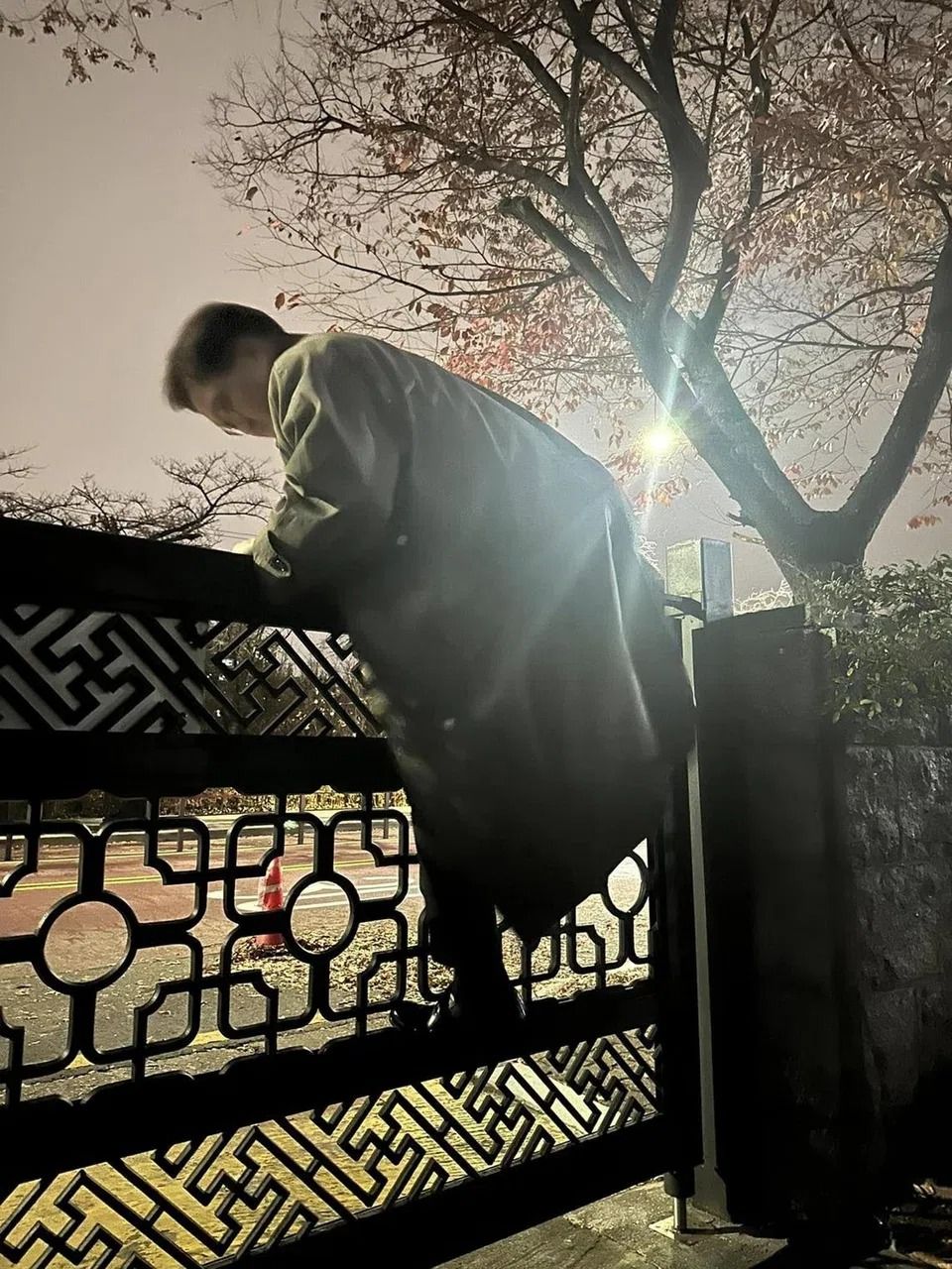 South Korean National Assembly Speaker Woo Won-shik was propelled into the national spotlight after he was photographed scaling a gate in his rush to the National Assembly on the night of Dec 3, 2025. - Photo: WOO WON-SHIK/FACEBOOK