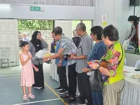 Back-to-school cheer for needy children