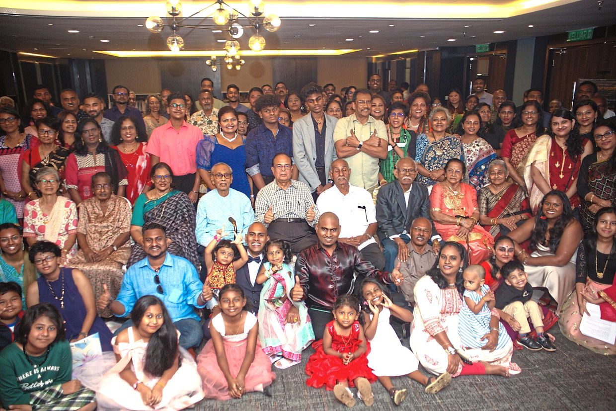 Descendants of Muthu Ramalingam Pillai and Marimuthu Ammal gather once every two years to celebrate their ancestry and strengthen family ties. — Filepic