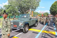 Goodbye salute at Sg Besi