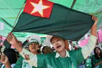 Myanmar military-backed party extends lead ahead of final election round