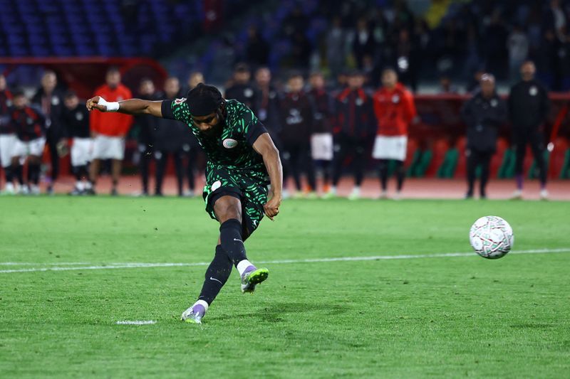 Soccer-Nigeria edge Egypt on penalties for third place at Cup of Nations