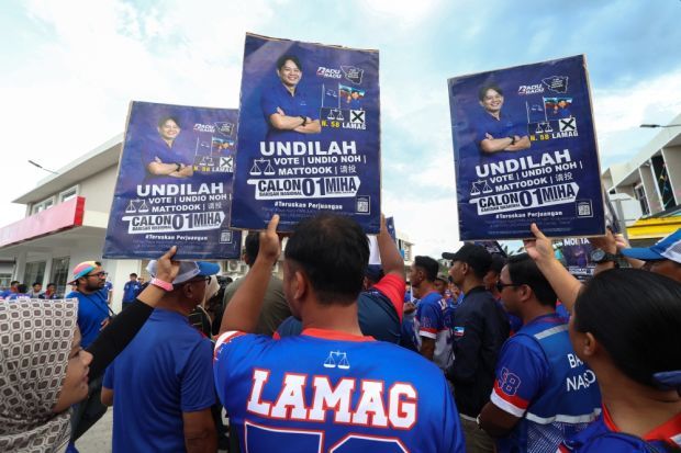 Lamag polls: BN candidate launches manifesto, outlining seven pledges