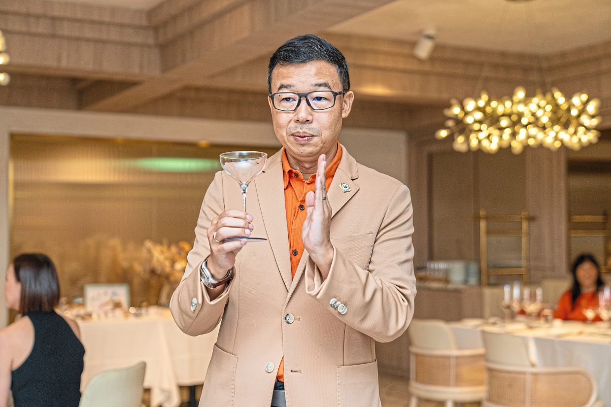 Leong says the point of the glass was not to reinvent sake appreciation, but to celebrate the craftsmen who make it.