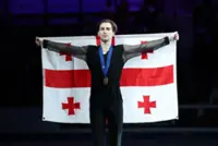 Figure skating-Georgia's Egadze soars to dominant victory in European championships