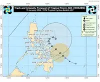 Two killed in landslide as tropical storm Nokaen batters Philippines