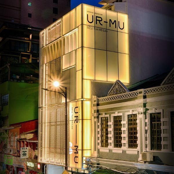 The sleek facade of +n by Ur-Mu is sure to pique the curiosity of participants. Photo: DRTAN LM Architects