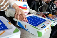 Blind fans were given touch tech to follow Africa Cup games, but not for the final