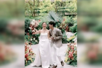 Singaporean singer Nathan Hartono ties the knot with actress Liz Sargeant Tan