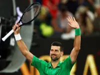Tennis-Djokovic reaches 100th Australian Open match win in hunt for 25th Grand Slam