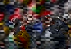 Soccer-Senegal coach Thiaw jeered by journalists, walks out of press conference